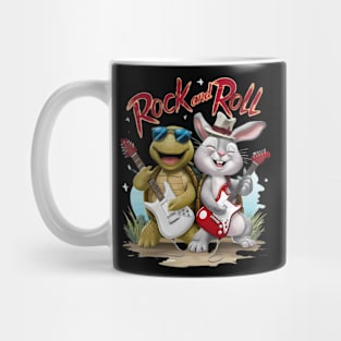 Rock And Roll Rabbit and Tortoise Jam Session Mug